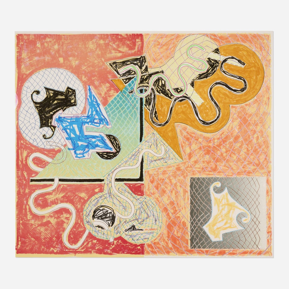 Shards IV (from the Shards series) by Frank Stella