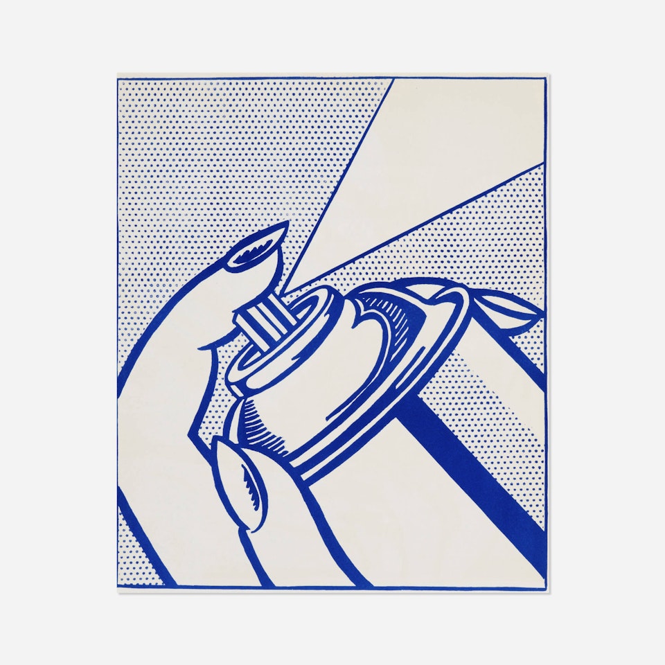 Spray Can (from the 1¢ Life portfolio) by Roy Lichtenstein