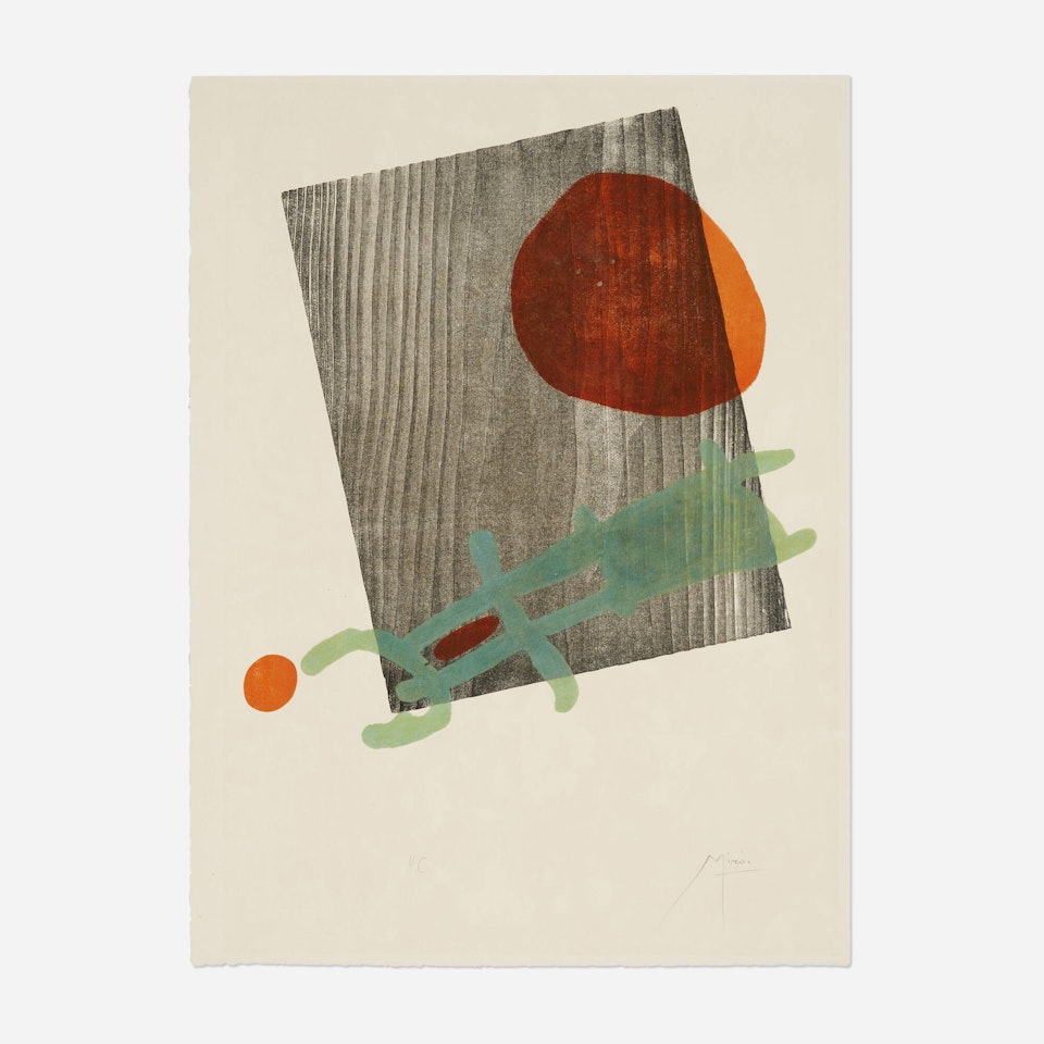 Untitled (from the À toute épreuve suite) by Joan Miró