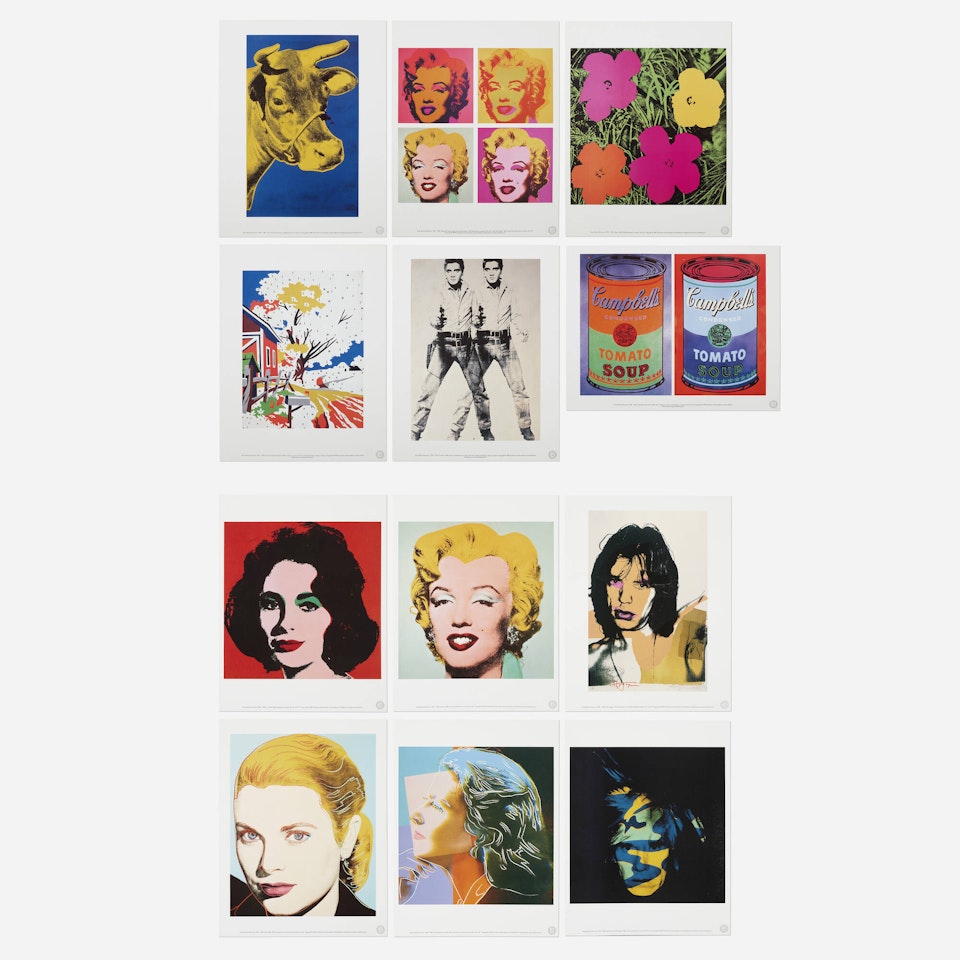 Andy Warhol: Pop Art; Familiar Faces (two portfolios) by After Andy Warhol