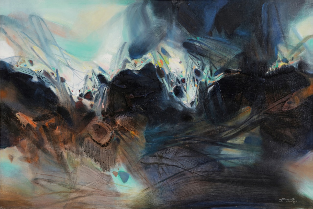 Pesanteur vaincue by Chu Teh-Chun