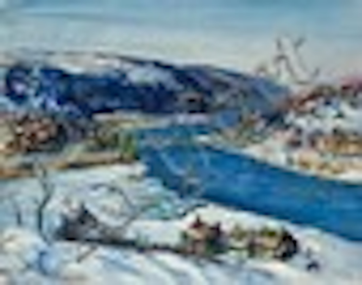 "On The Hill" by Walter Emerson Baum