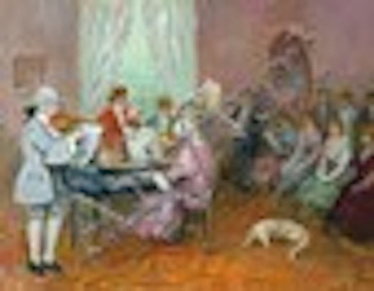 "Concert Au Chateau" by Marcel Dyf