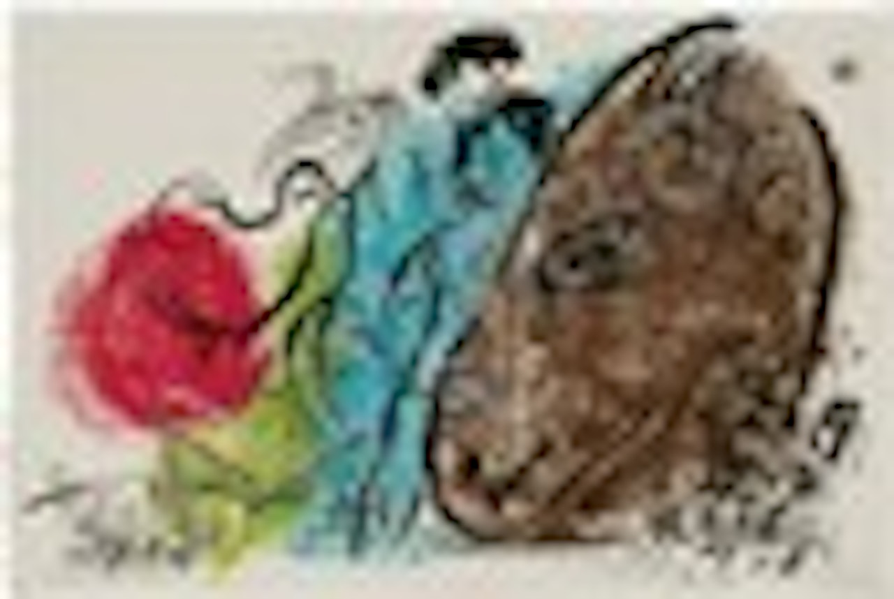 "The Sorrel Horse" by Marc Chagall
