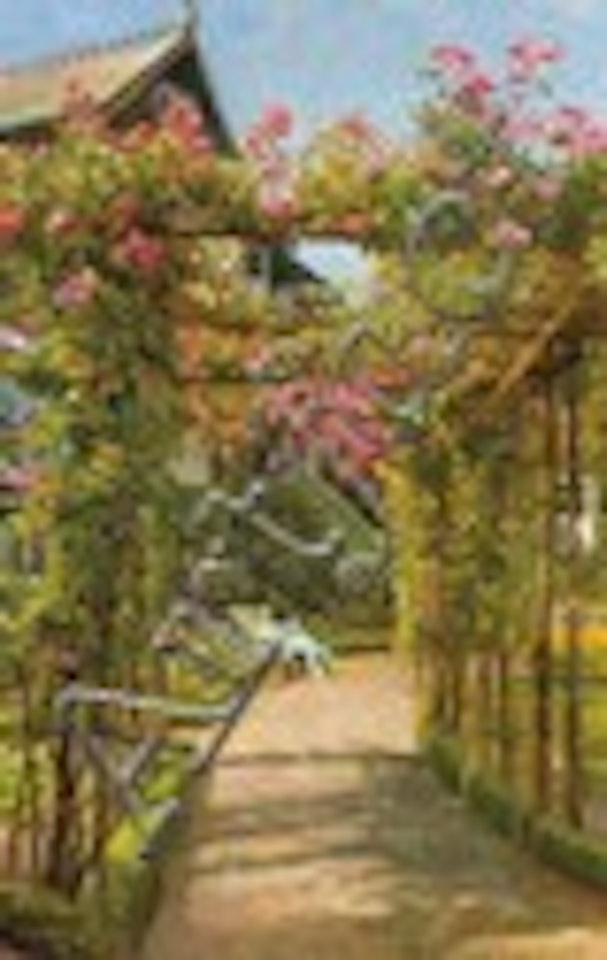 "Entrance To Hornbeck" by Peder Mork Monsted