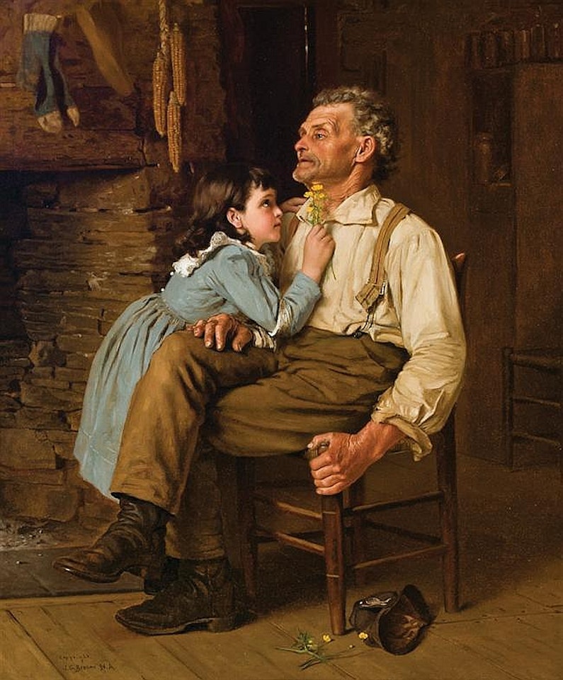 "Grandpa Loves Butter" by John George Brown