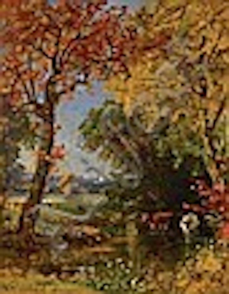 "Autumn Scene" by Jasper Francis Cropsey