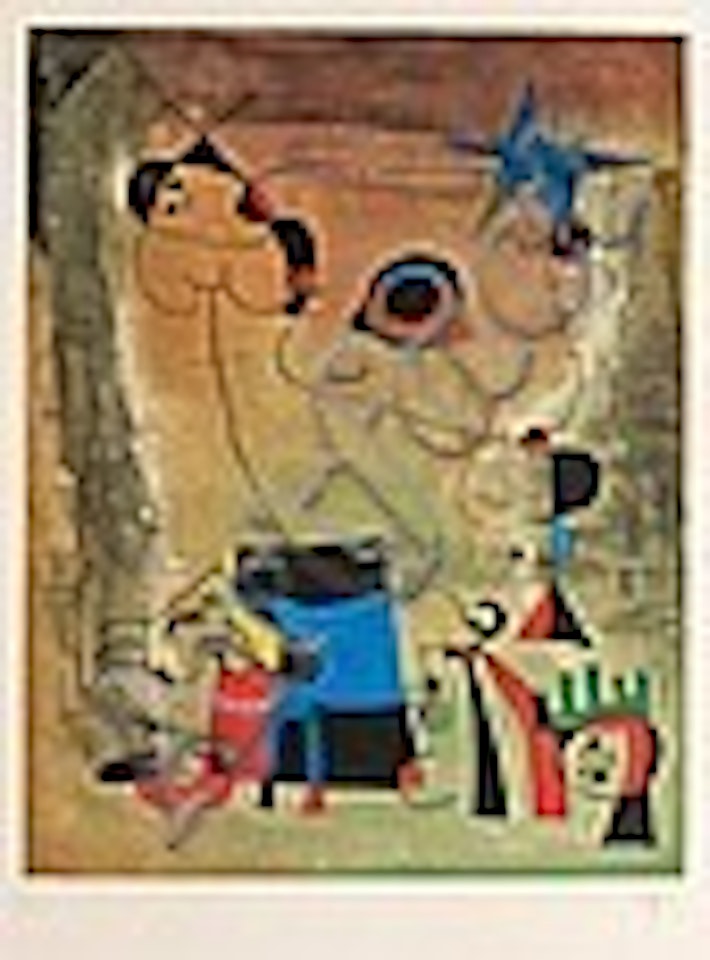 "Le Chien Bleu" by Joan Miró