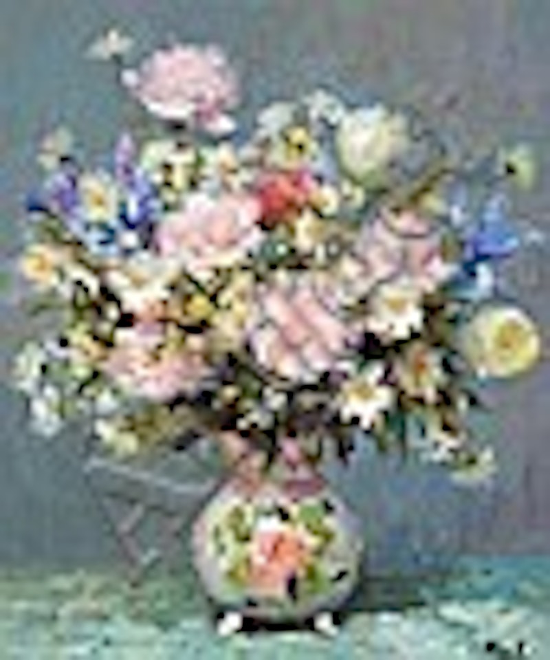 "Iris Et Anthémis" by Marcel Dyf