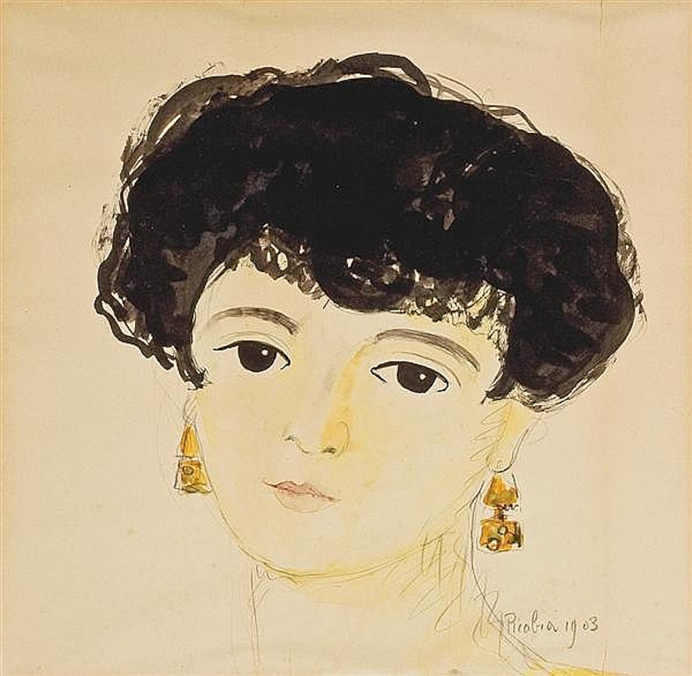 Le Portrait D"Une Femme Espagnole by Francis Picabia