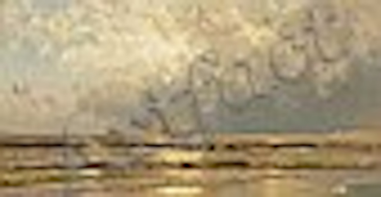 Coastal Scene With Lighthouse by Alfred Thompson Bricher
