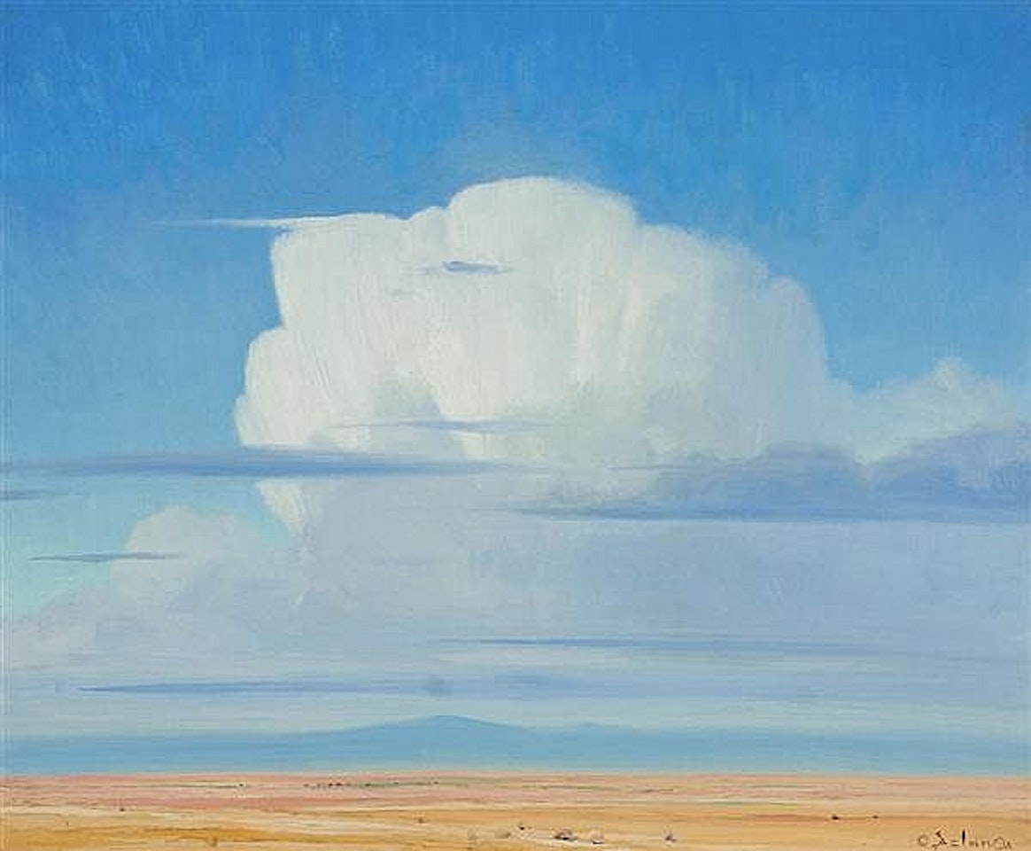 White Clouds by Gerard Curtis Delano