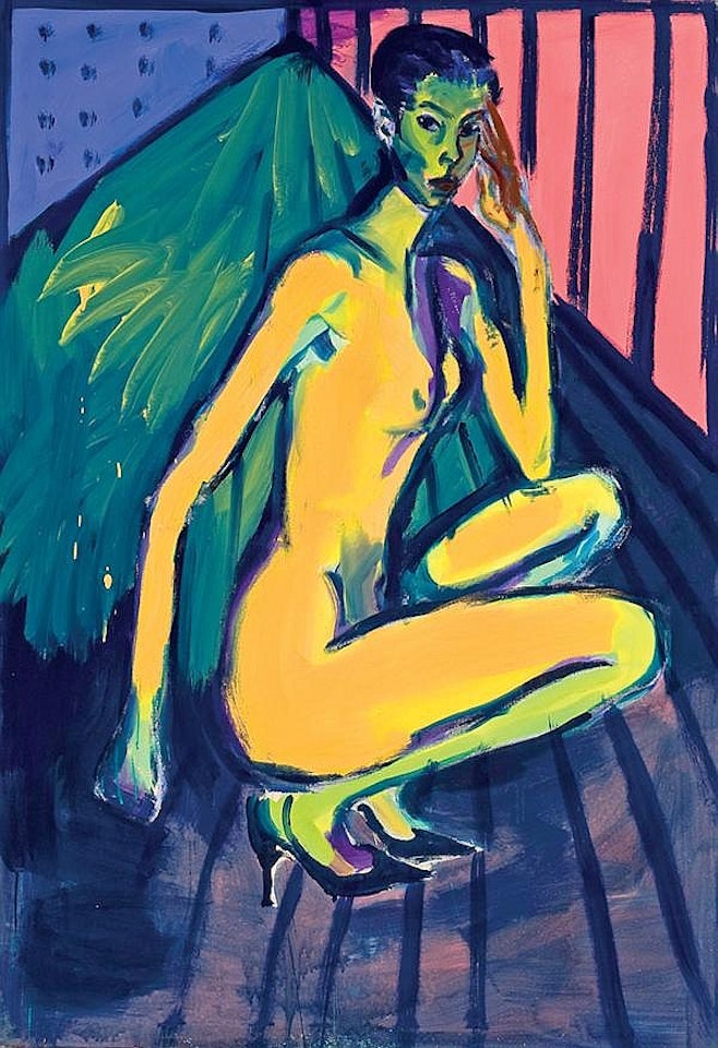 "Susanne Nacht" by Rainer Fetting