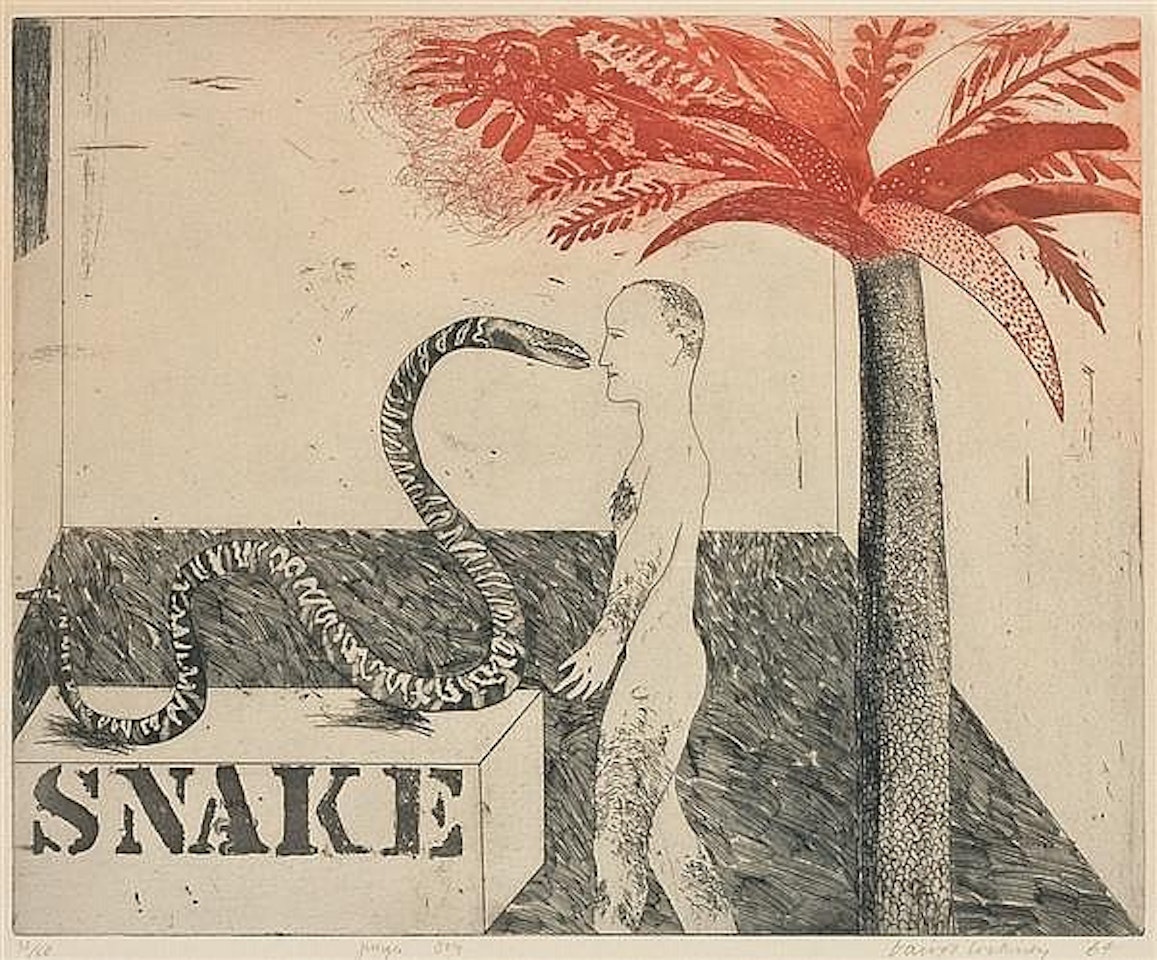 "Jungle Boy" by David Hockney