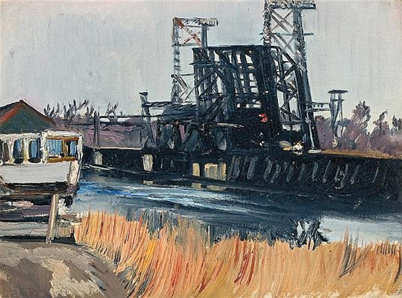 Industrial Landscape - Drawbridge by Hayley Lever