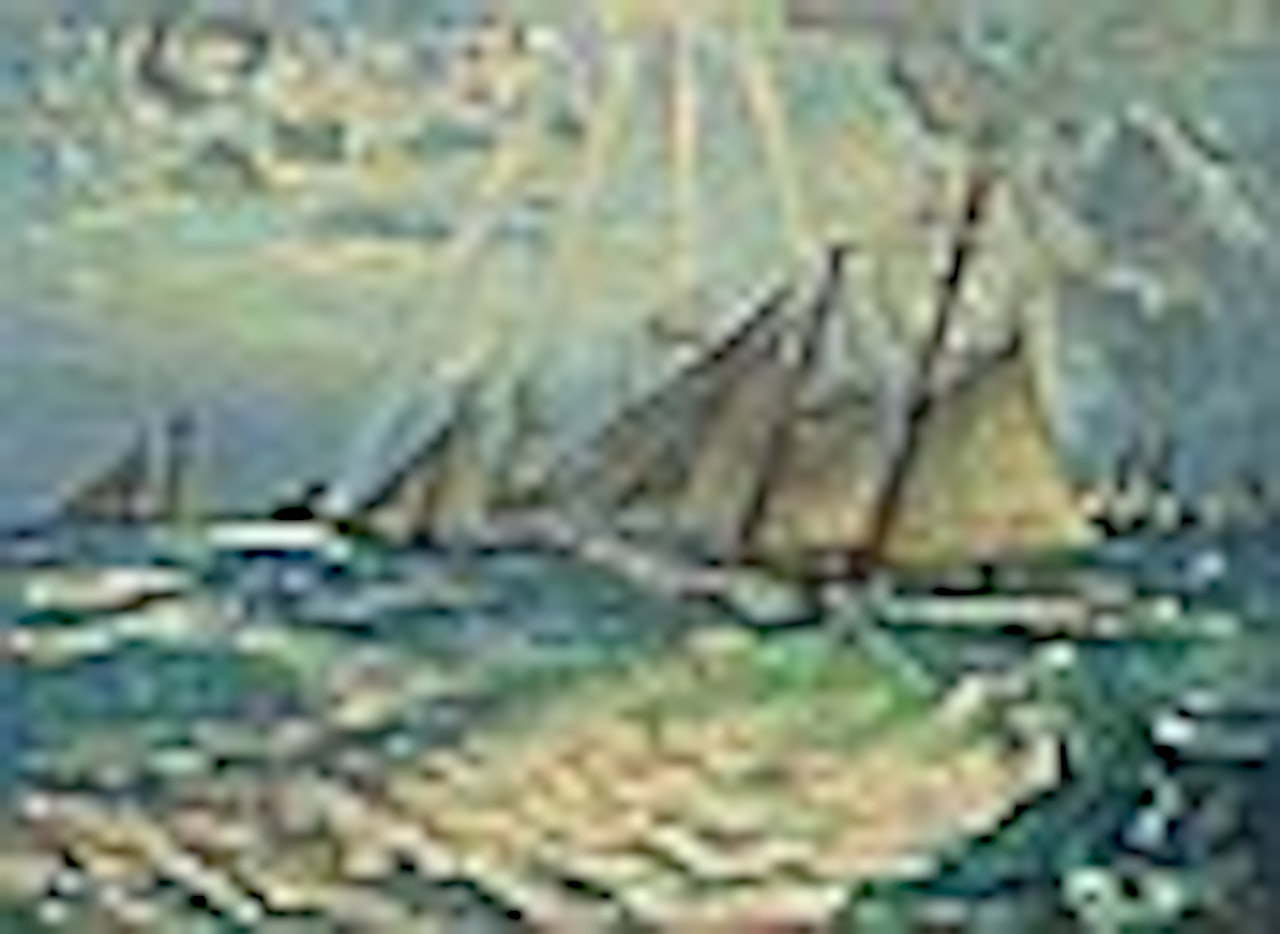 "Oyster Boats" by Hayley Lever