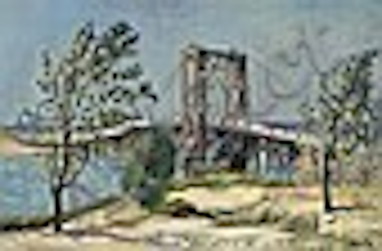"Bridge At Howard Beach" by Hayley Lever