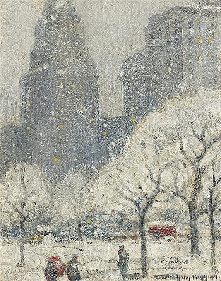 "Ice Storm, Madison Square" by Guy Carleton Wiggins