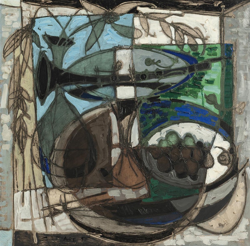 Abstract still life by Claude Venard