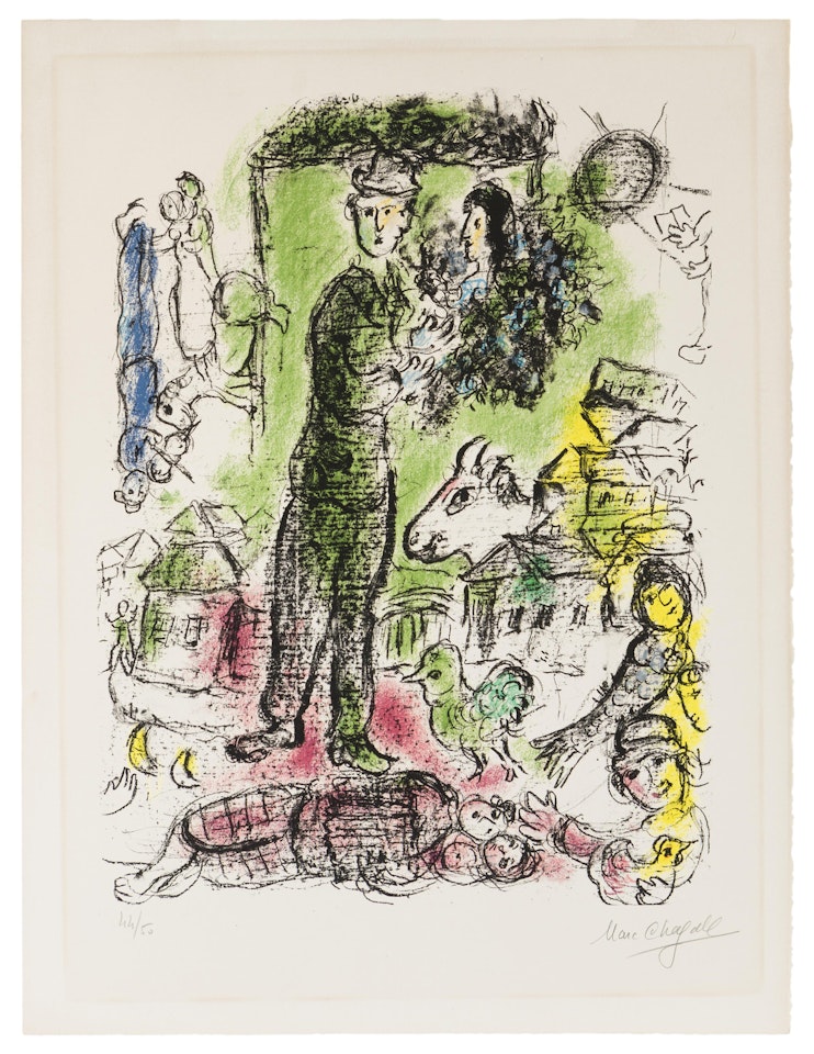 "Le Grand Paysan," by Marc Chagall
