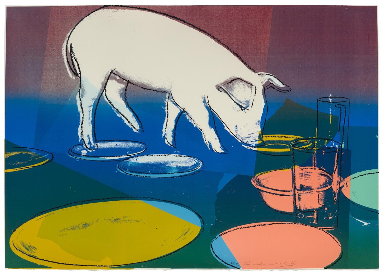 "Fiesta Pig," by Andy Warhol