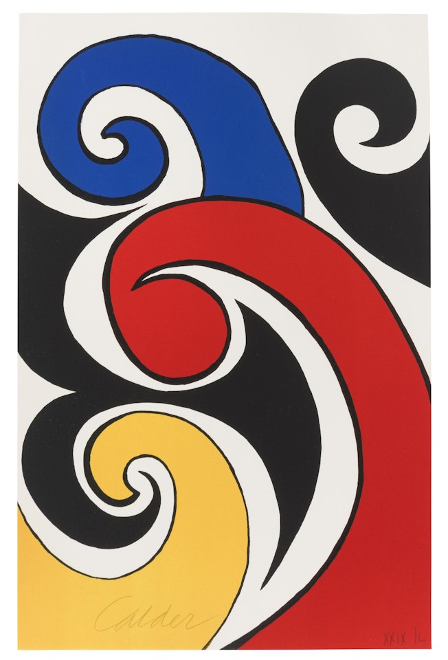 "Les Vagues," by Alexander Calder