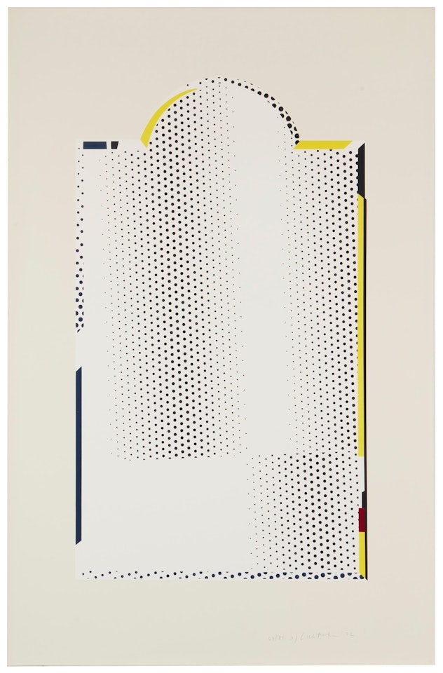 "Mirror #7" from the Mirror Series by Roy Lichtenstein