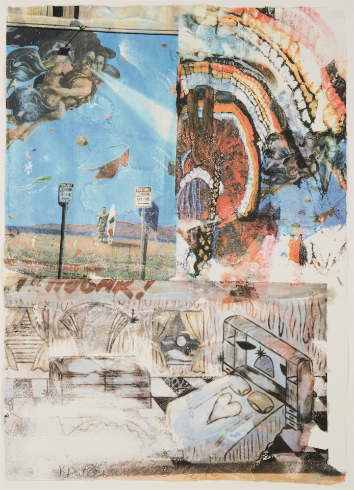 "LA Uncovered #11" from the L.A. Uncovered series by Robert Rauschenberg