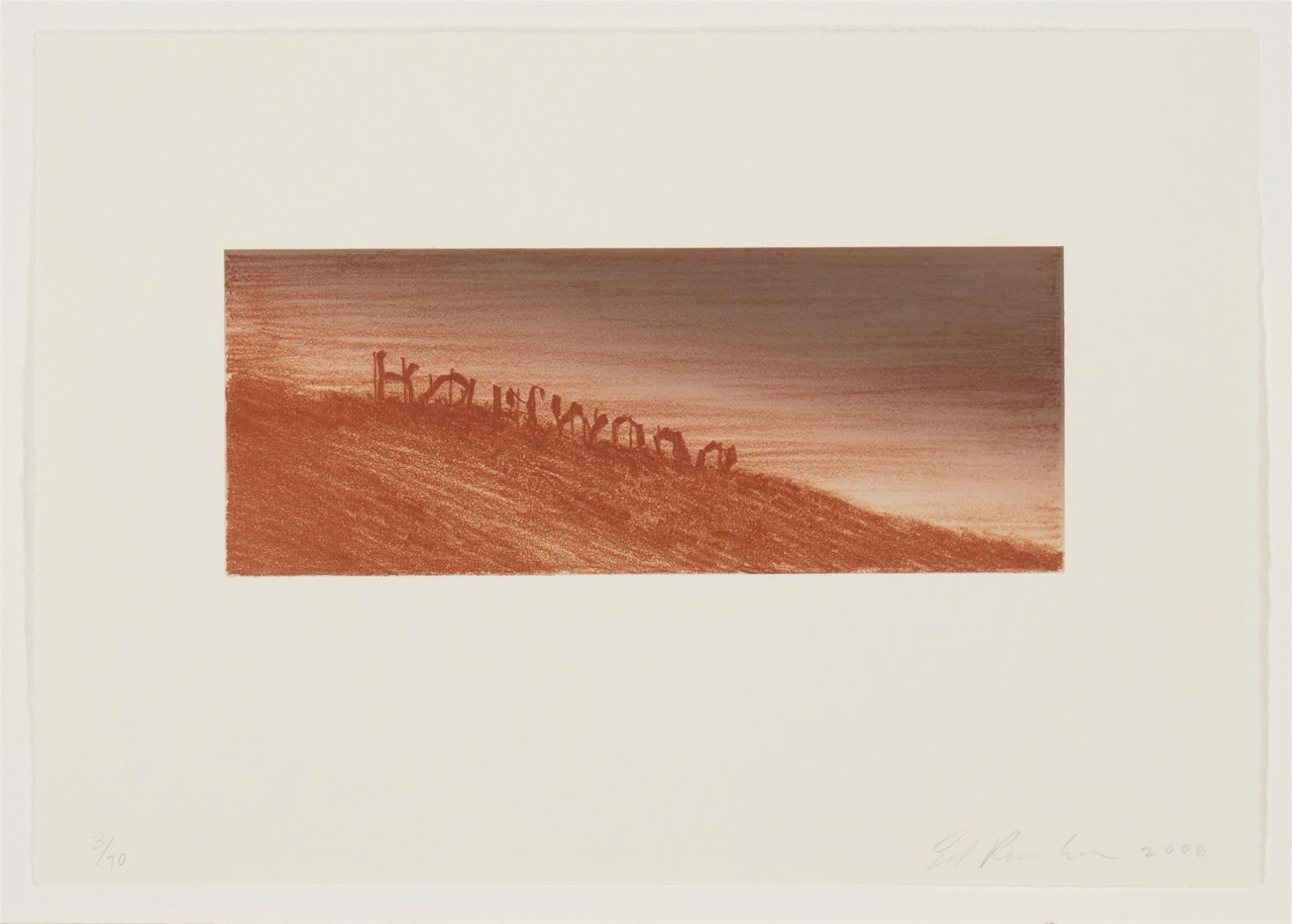 "Landmark Decay," by Ed Ruscha