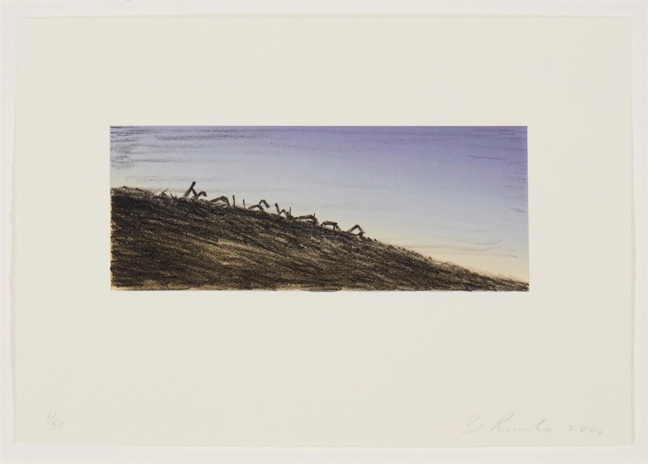 "Further Landmark Decay," by Ed Ruscha