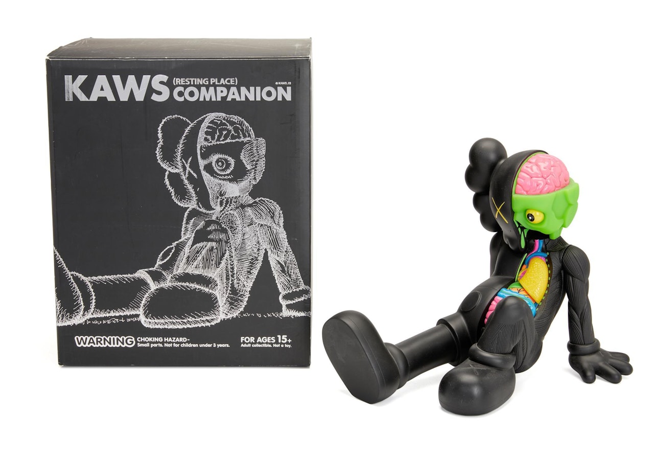 Resting Place (Black) by Kaws