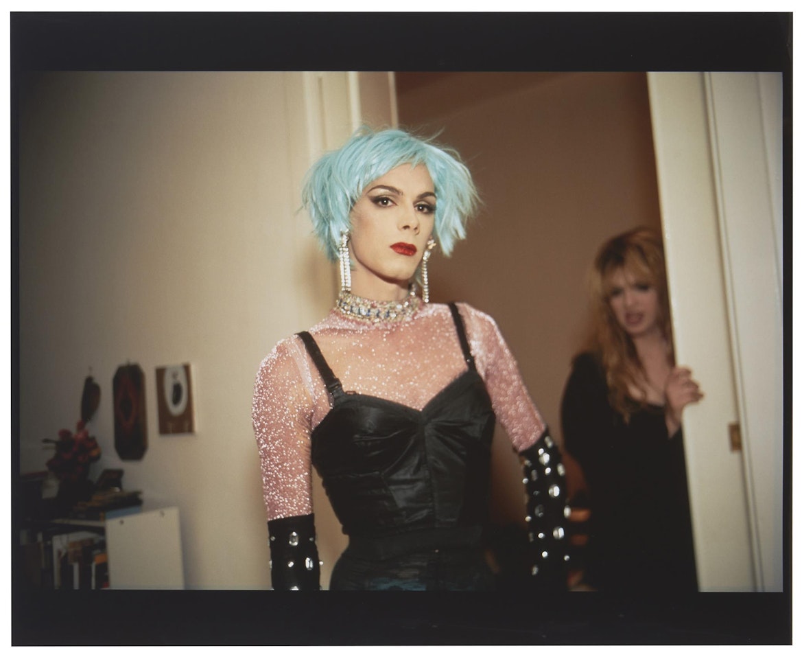 "Misty and Joey at Hornstrasse, Berlin by Nan Goldin