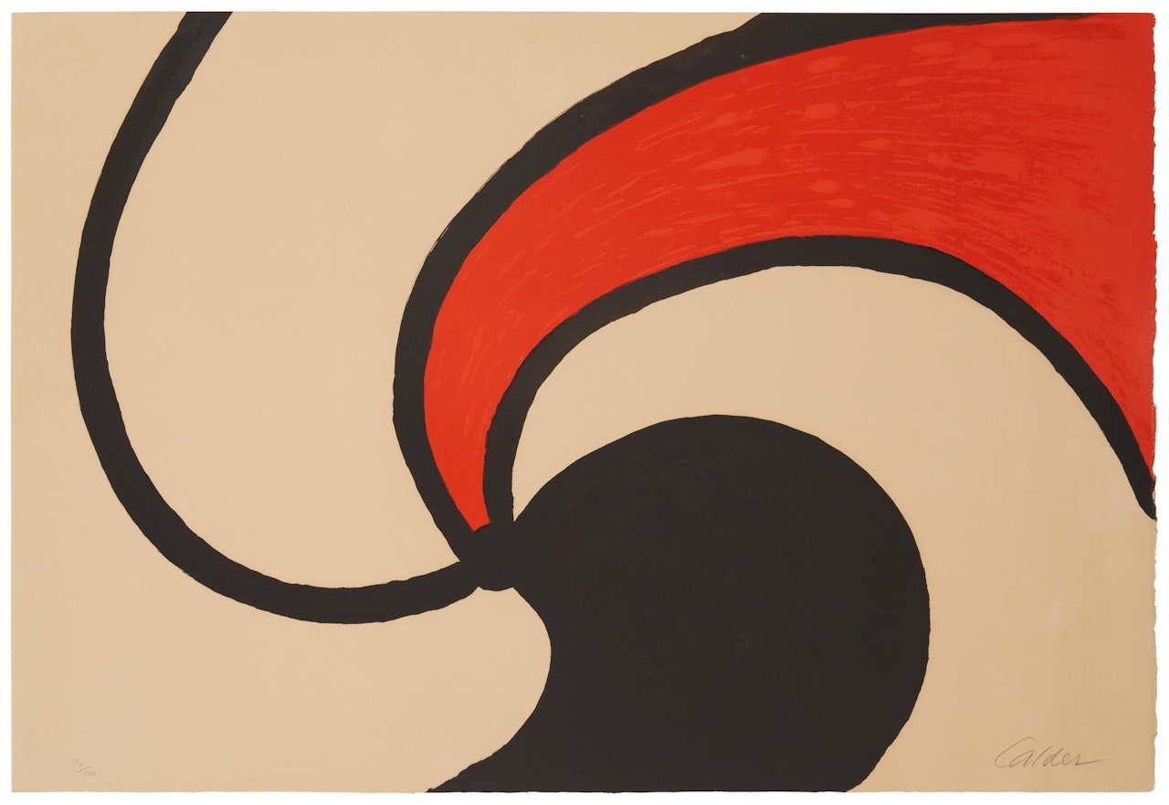 "Spiral Nebula," by Alexander Calder