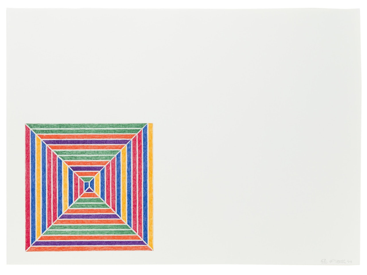"Les Indes Galantes II," by Frank Stella