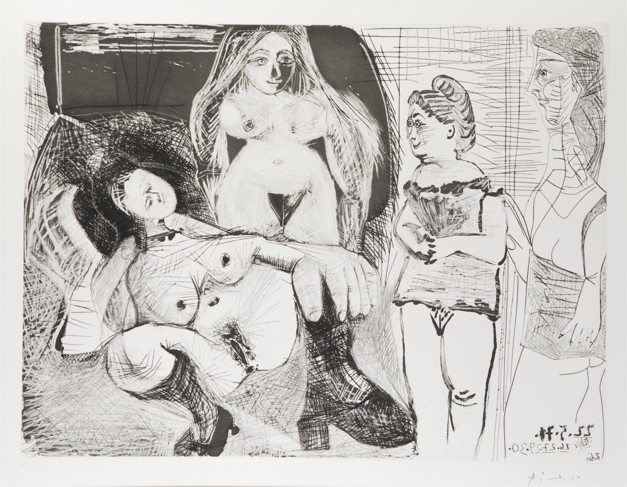 Untitled from the "156 Series," by Pablo Picasso