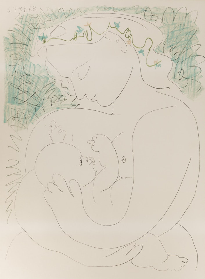 "Mother & Child," by Pablo Picasso