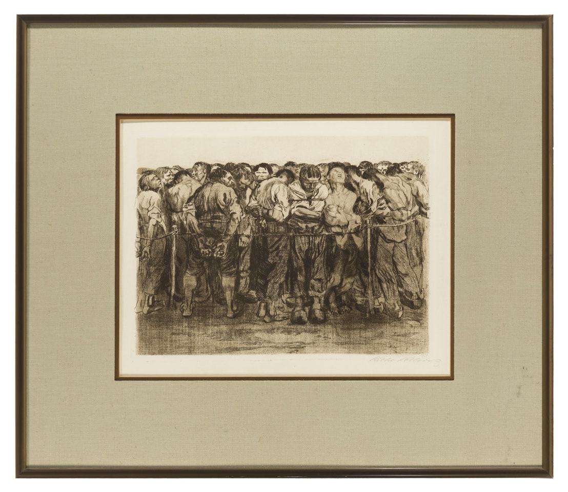 "The Prisoners," by Kathe Kollwitz