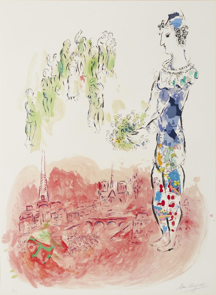 "The Magician of Paris II," by Marc Chagall