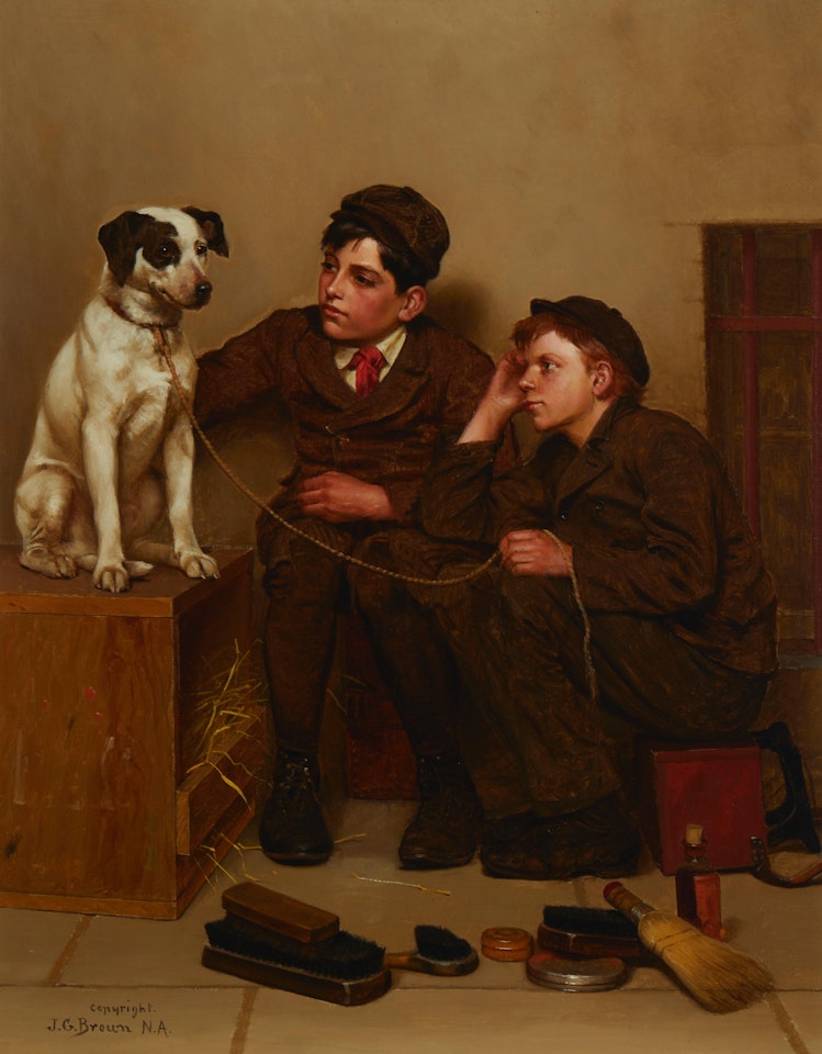 "In the Hands of the Enemy," by John George Brown