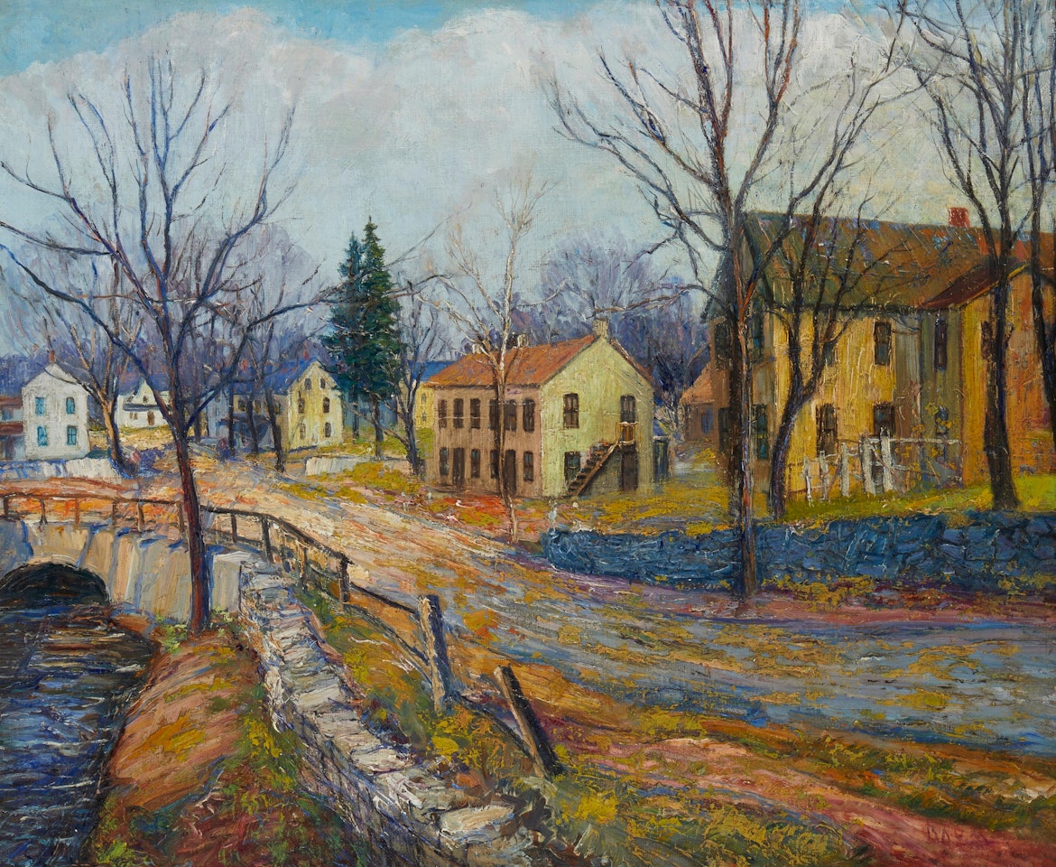 "Road Across the Creek," by Walter Emerson Baum