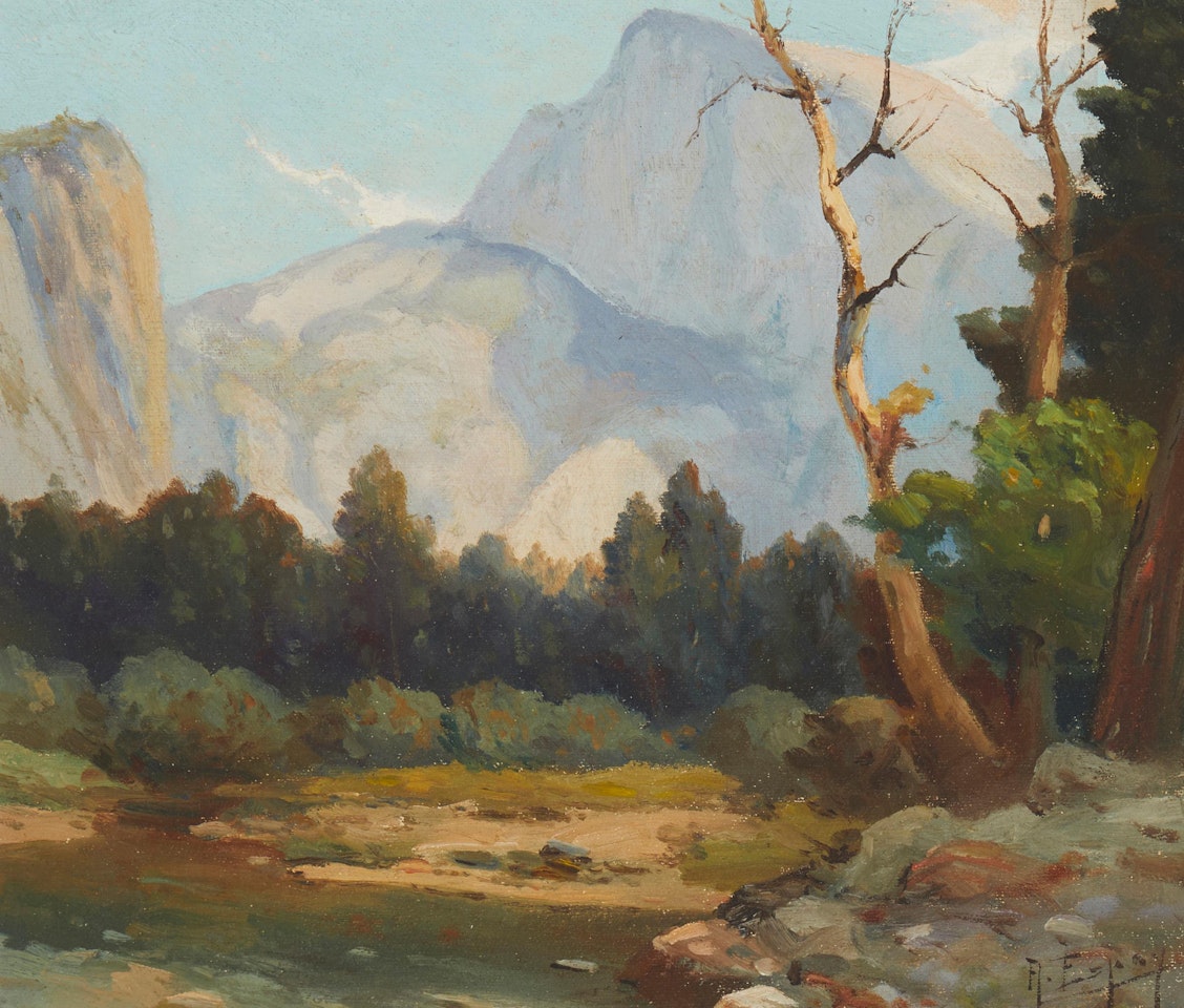 Mountainous landscape by Angel Espoy