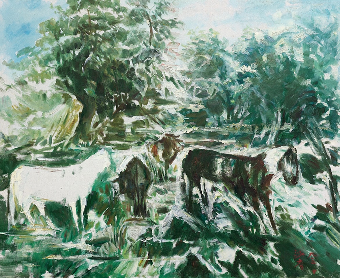 Horse Herds by Sha Qi