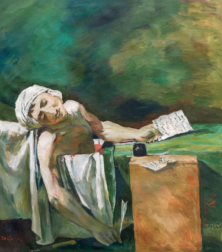 The Death of Marat by Sha Qi