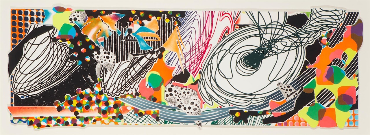 "The Monkey-Rope,"; , from "Moby Dick Deckle Edges" by Frank Stella