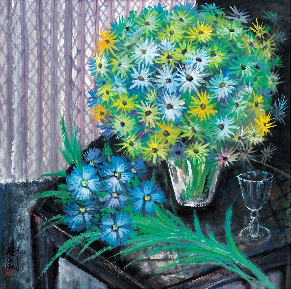 Flower in the Vase by Lin Fengmian