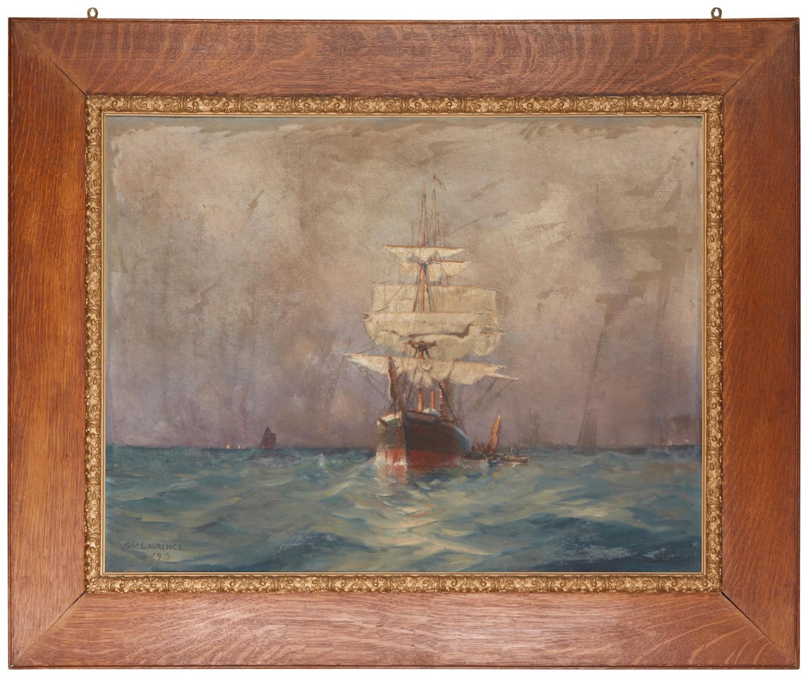 Clipper ship by Sydney Mortimer Laurence