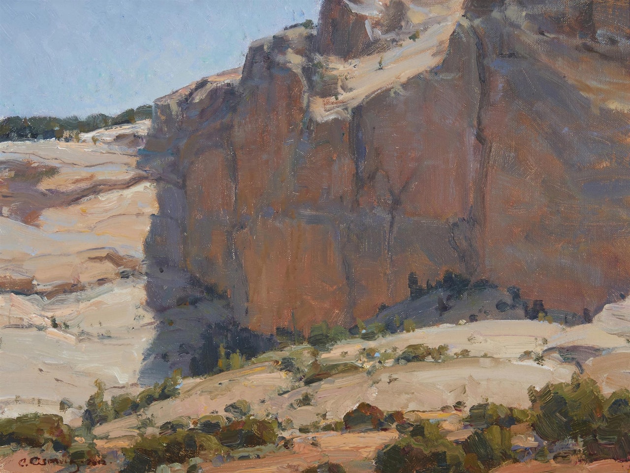 "Johnson Canyon," by Clyde Aspevig