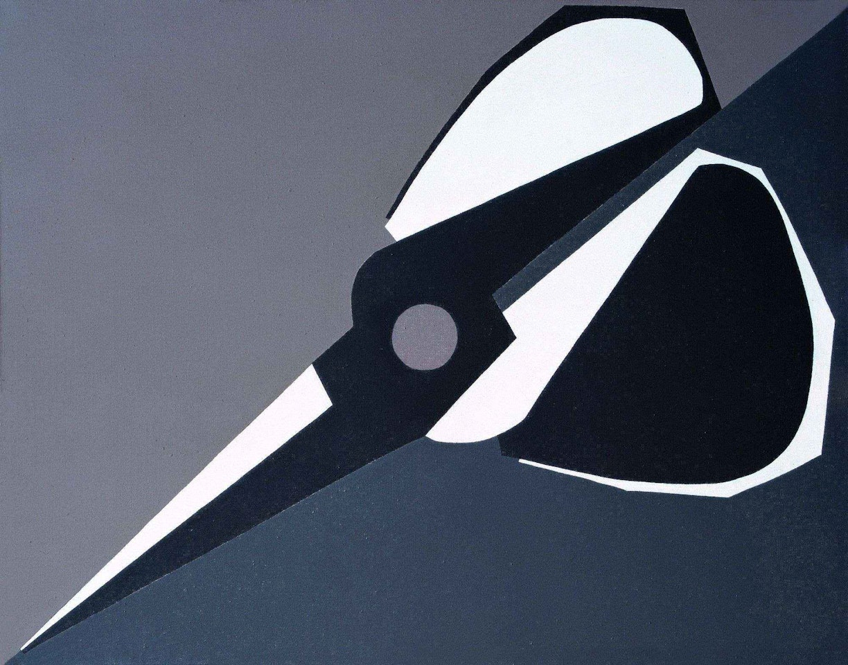 BLACK AND WHITE SCISSORS by Mao Xuhui