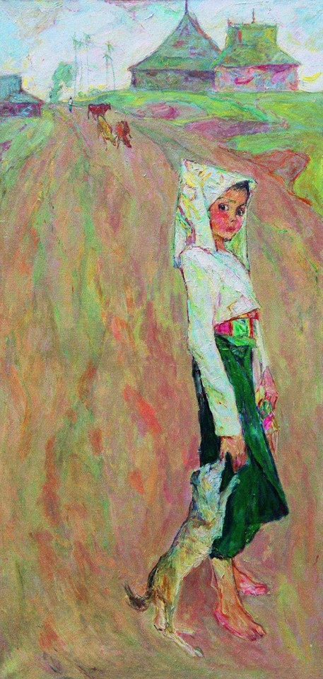 GIRL OF DAI NATIONALITY by Luo Erchun