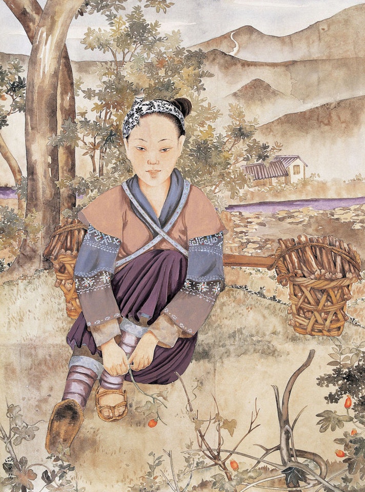 Figure by Pang Xunqin